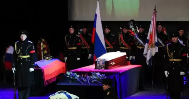 Кара деңиз флотунун кол башчысынын орун басары Андрей Палийдин тажыясы