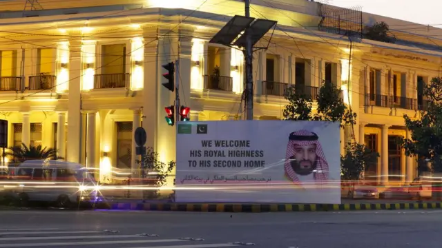 سعودی ولی عہد کی آمد