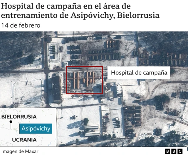 Hospital de campaña, Bielorrusia