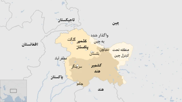 نقشه کشمیر