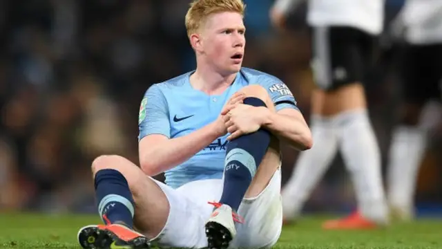 Manchester City's Kevin de Bruyne