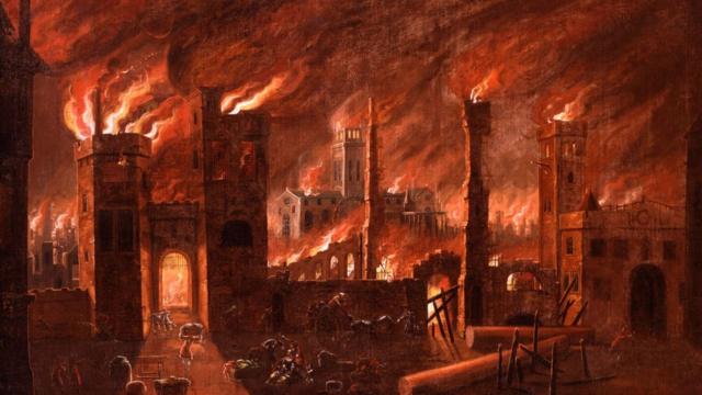 Pintura del Gran Incendio