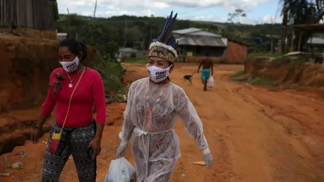 Коренные жители Бразилии живут большими коммунами