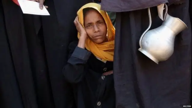 Tens of thousands of Rohingya Muslims have fled to Bangladesh