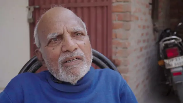 कांग्रेस के पुराने कार्यकर्ता रामसेवक