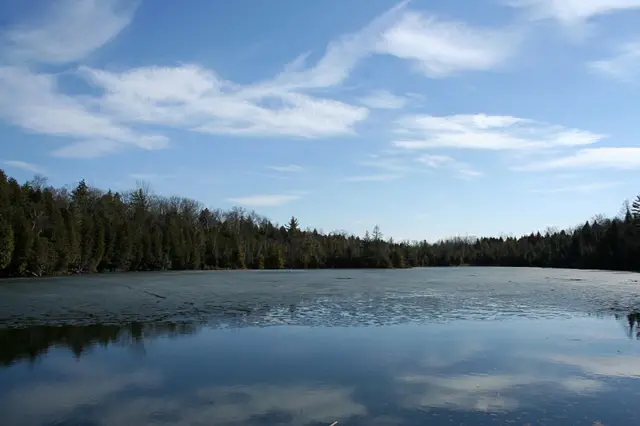 Crawford Lake in winter