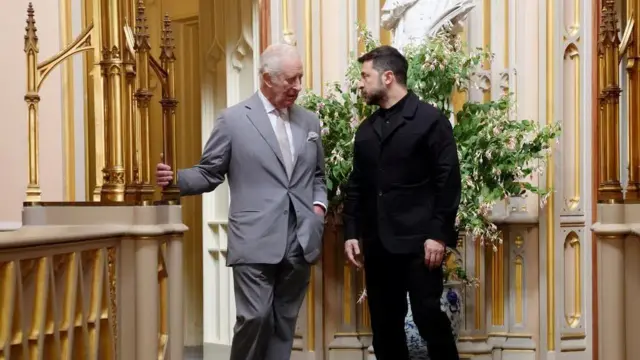 Зустріч Чарльза III і Володимира Зеленського у Віндзорі