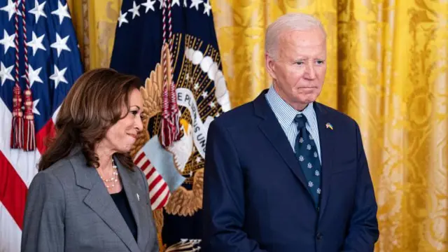 बाइडन और कमला हैरिस