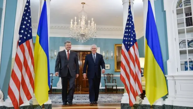 Порошенко і Тіллерсон