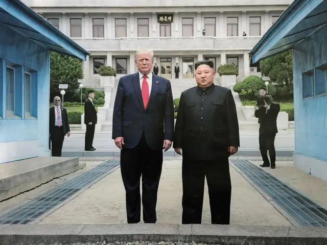 Các nhà lãnh đạo Mỹ và Bắc Hàn đã gặp nhau tại Bàn Môn Điếm vào ngày 30/6/2019