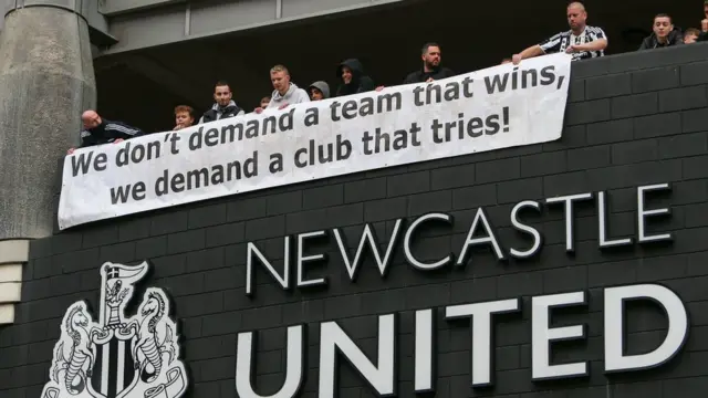 Newcastle fans