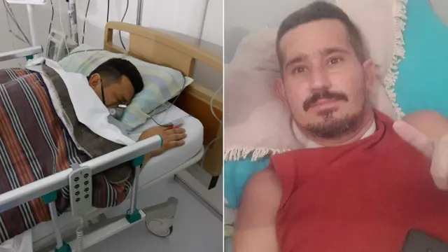 Diego Garcez teve complicações após quase 3 meses internado