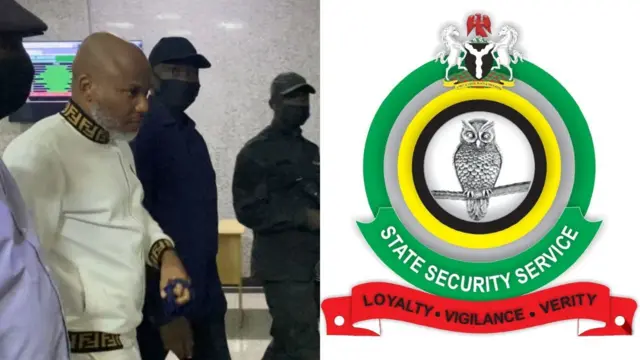 Nnamdi Kanu na ndị ọrụ nchekwa na njirimara ụlọọrụ DSS