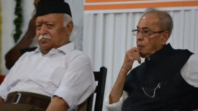 काँग्रेस, भाजप, संघ