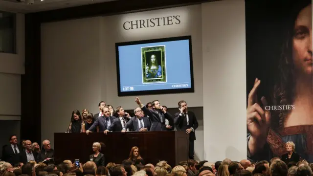 دار كريستي للمزادات. صورة أرشيفية.