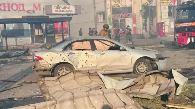 Наслідки російського удару в Добропіллі, 16 липня 2025 