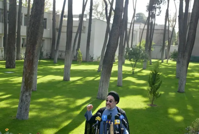  محمد خاتمی در زمان ریاست جمهوری