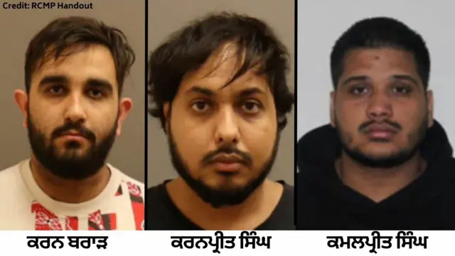 ਹਰਦੀਪ ਨਿੱਝਰ ਕੇਸ ਦੇ ਮੁਲਜ਼ਮ 