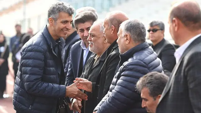 شرکت عادل فردوسیپور در مراسم