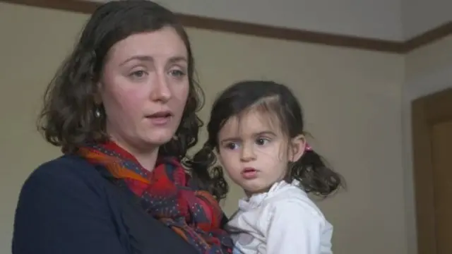 安雅和媽媽凱瑟琳