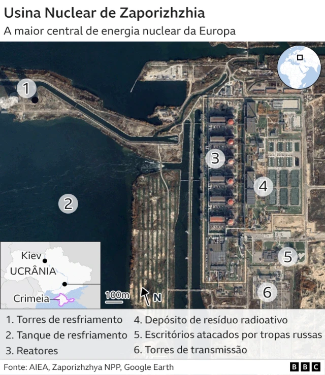 Infográfico mostra as instalações da usina nuclearjogos caça níqueis antigos grátisZaporizhzhia