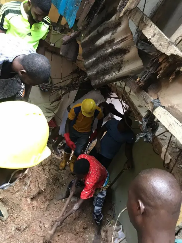 Lagos building collapse