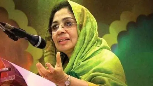 آئی یو ایم ایل کی خواتین ليگ کی سابق قومی سطح کی جنرل سیکریٹری نوربینہ رشید