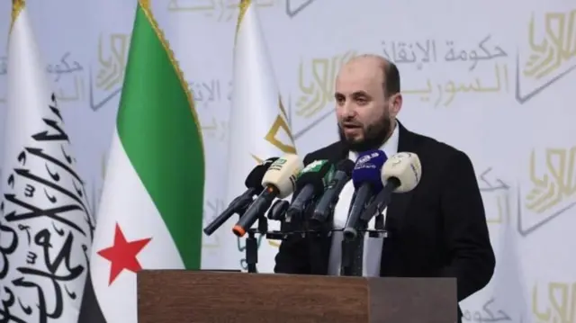 محمد بشیر، رئیس دولت انتقالی سوریه