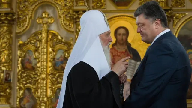 Філарет та Порошенко