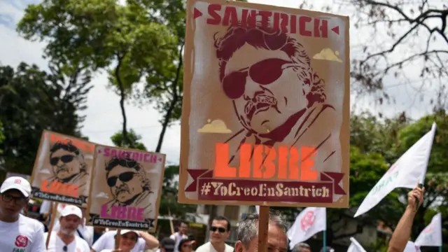 Marcha por Santrich