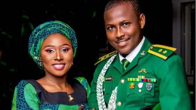 Ogagun Borgi ati iyawo rẹ