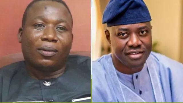 olye sunday igboho at gomina Seyi Makinde