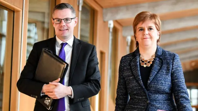 Derek Mackay and Nicola Sturgeon