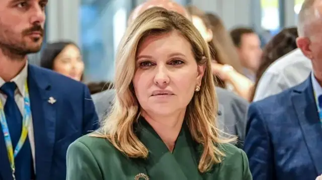 Olena Zelenska yamaganye ibitero yise ko "biciye umuhigo" wa 'drones' nyinshi ziteye igihugu cye icya rimwe