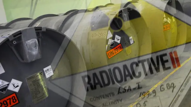 Контейнер с ураном