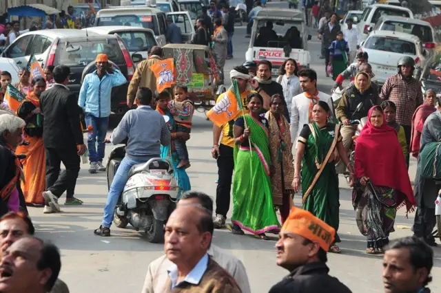 बीजेपी समर्थक