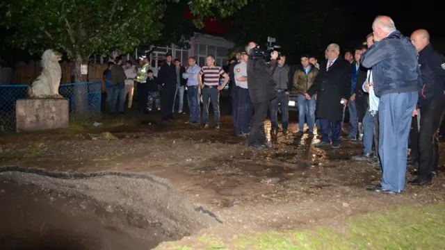 Daşkəsən, sel, leysan, yollar dağılıb, elektrik kəsilib, maşınları sel aparıb, Əhəd Abıyev