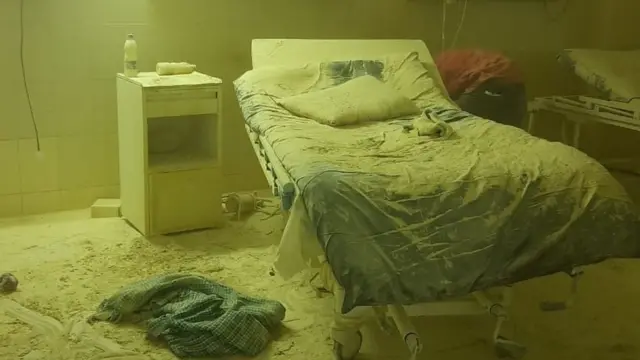 આગ લાગી હતી એ વૉર્ડની તસવીર