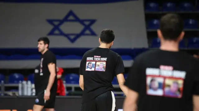 Igrači Hapoela u Beogradu