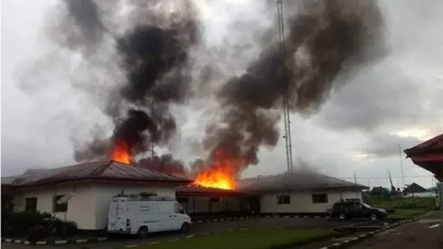 Fire dey burn for Radio Bayelsa