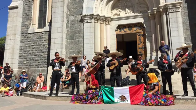 Mariachis en Barcelonnette