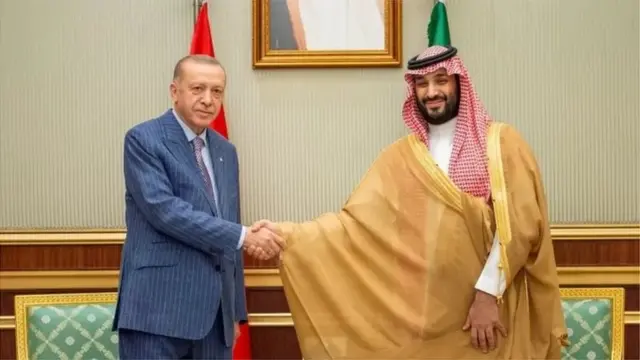 اردوغان اور محمد بن سلمان