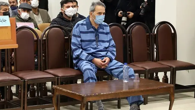 جمشید شارمهد در دادگاه