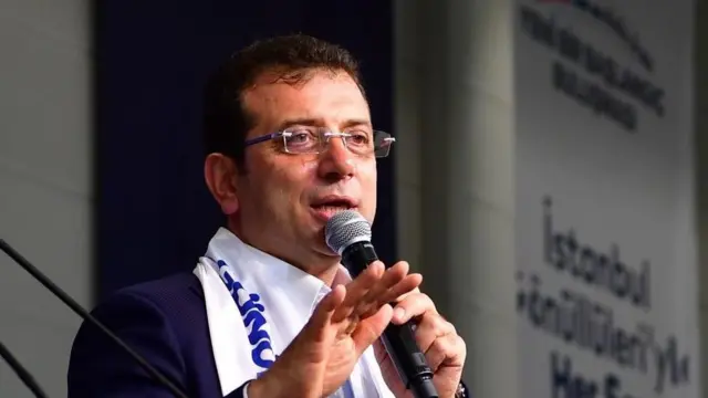 İstanbul Büyükşehir Belediye Başkanı Ekrem İmamoğlu