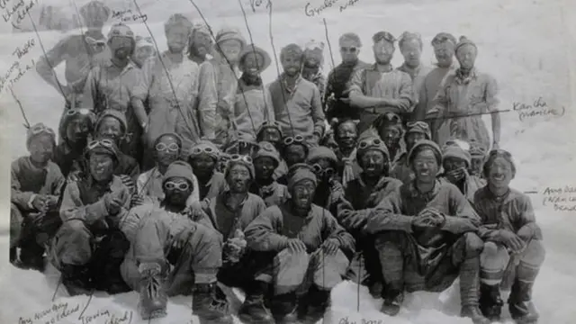 एडमंड हिलेरी और तेनज़िंग नोर्गे