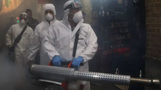 Дезінфекція в Ірані