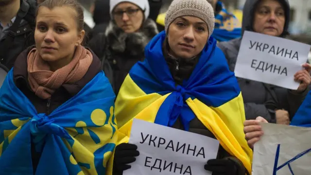 Протестувальники у березні 2014 року у Києві