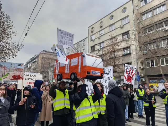 гсп београд, протест радника гсп