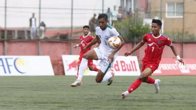 नेपाल-बाङ्ग्लादेश यू-२० फुटबल