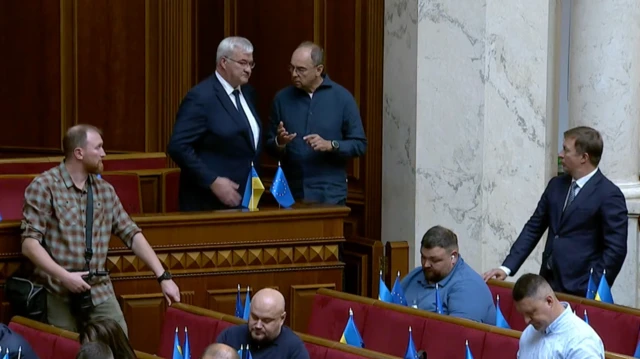 Андрій Сибіга під час засідання Ради 19 серпня 2026 року